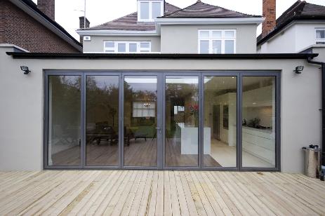 orangery extension with bifolds
